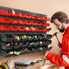 Wall Mounted 48 Storage Bins Small Parts Organizer Garage Tool Rack AU