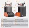 UPGRADED Auto Car Ultrasonic Fuel Injector Tester Cleaner Cleaning Machine AU
