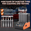 UPGRADED Auto Car Ultrasonic Fuel Injector Tester Cleaner Cleaning Machine AU