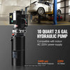 3200 PSI  10 Quart Hydraulic Pump Power Unit Single Acting Dump Trailer Pump Heavy Duty