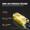 3200 PSI  10 Quart Hydraulic Pump Power Unit Single Acting Dump Trailer Pump Heavy Duty