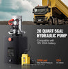 3200 PSI  20 Quart Hydraulic Pump Power Unit Single Acting Dump Trailer Pump Heavy Duty