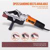 Premium 1300W 6 Variable Speeds Pipe Tube Polisher Sander with 3PCS Sanding Belts AU
