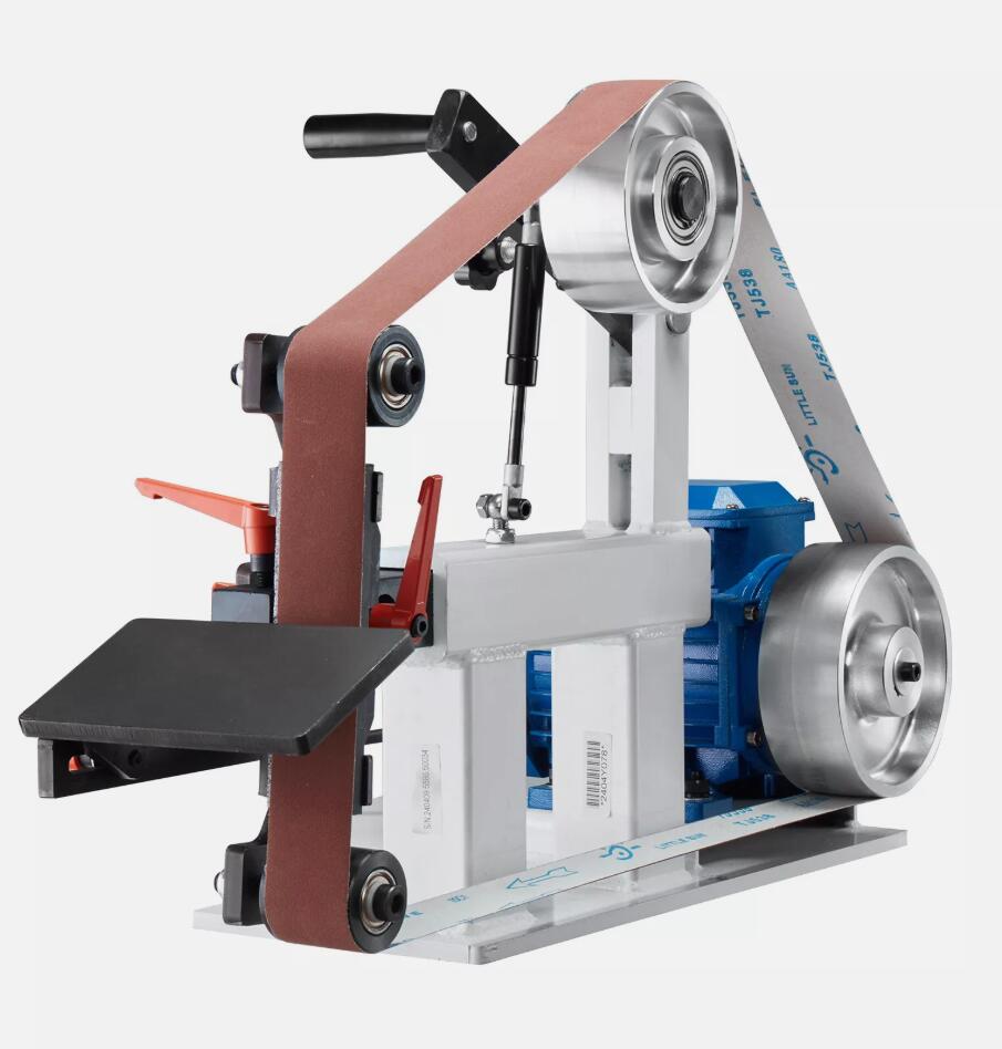 Powerful 1500W Belt Grinder Sander 72 x 2-Inch Variable Speed with VFD 3 Grinding Moulds