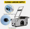 Upgraded Semi-Automatic Round Bottle Labeling Machine Coding Electric Scrolling AU