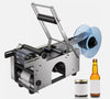 Upgraded Semi-Automatic Round Bottle Labeling Machine Coding Electric Scrolling AU