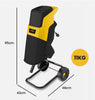 UPGRADED 2400W Electric Garden Mulcher Shredder Portable Wood Chipper on Wheels