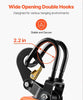 Upgraded Powerful 3-in-1 Portable Electric Hoist Winch 1100LBS Wired/Wireless Remote Control