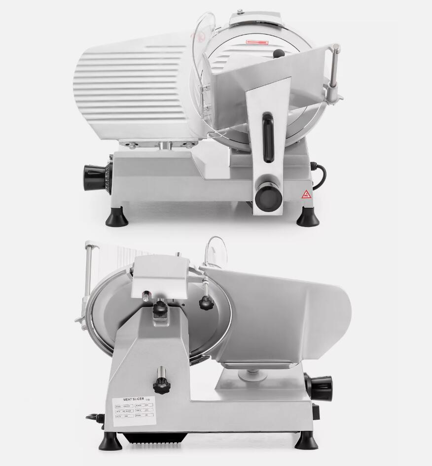 240W Commercial Meat Slicer 10" 250mm Electric Deli Food Cheese Cutter Processor
