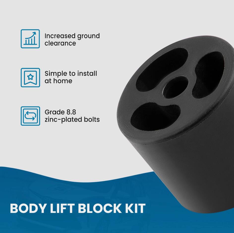 Premium 2" Inch Body Lift kits for Nissan Navara D22 STR Dual Cab 4X4 lift Cab Tray Tub AU