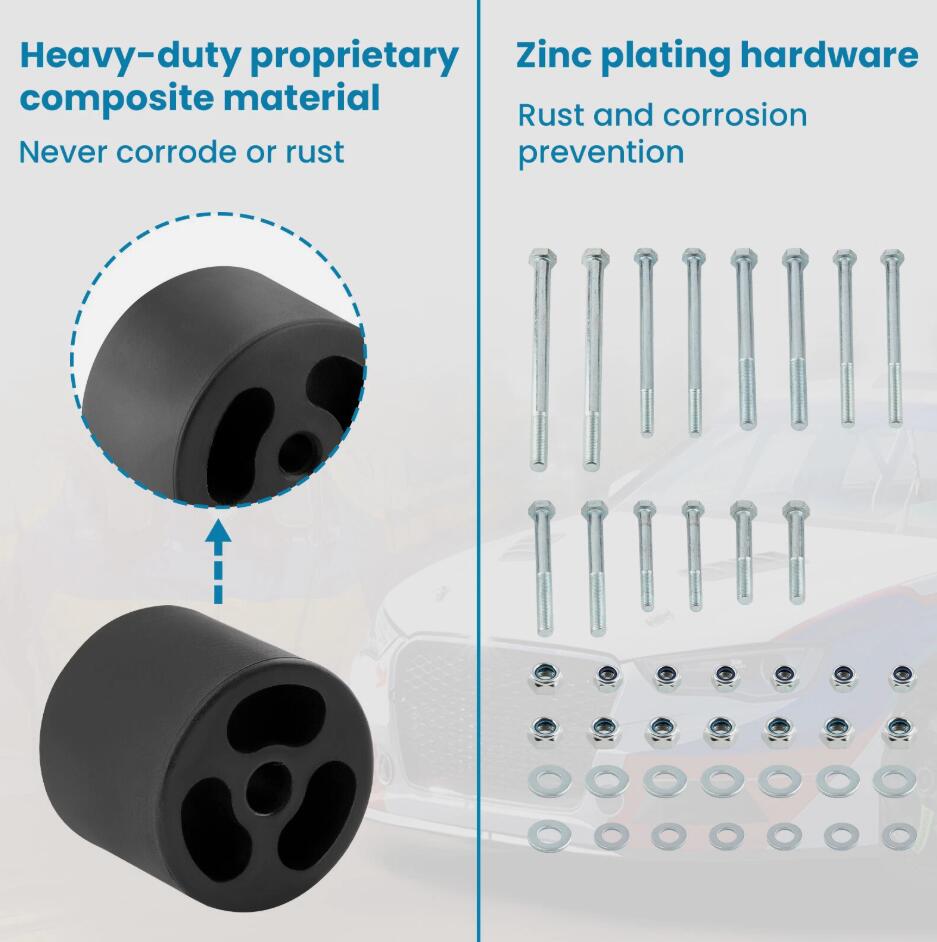 Premium 2" Inch Body Lift kits for Nissan Navara D22 STR Dual Cab 4X4 lift Cab Tray Tub AU