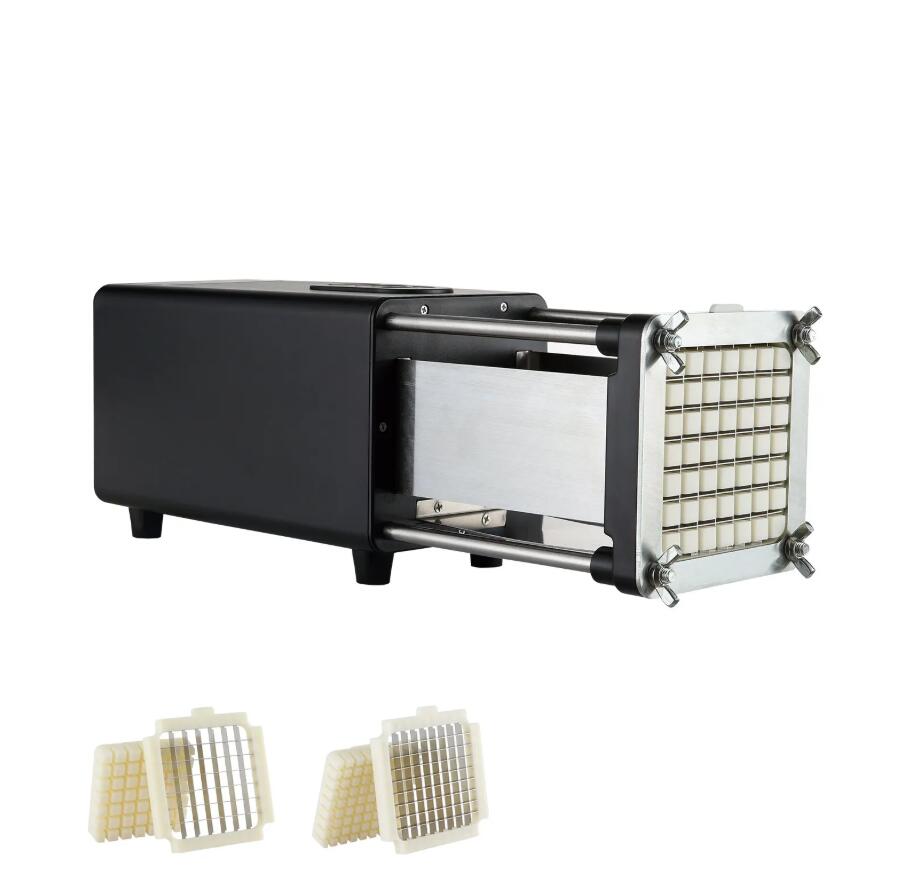 UPGRADED Stainless Steel Electric French Fry Cutter Potato Vegetable Slicer Chopper AU