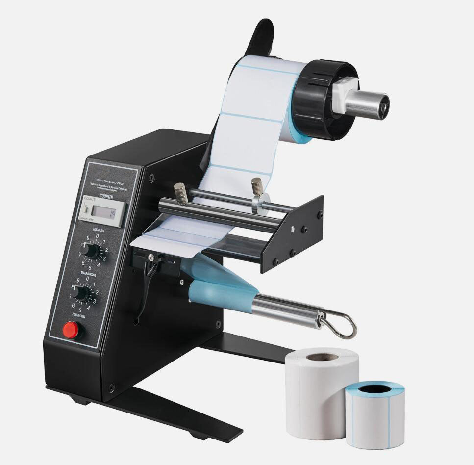 Premium 15-125 mm Automatic Label Dispenser Stripper Sticker Separating Machine AU