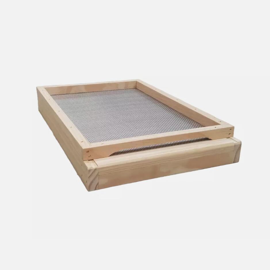 Premium 10 Frame Double Hive Kit with 20 Flat Pack Frames and Plastic Queen Excluder