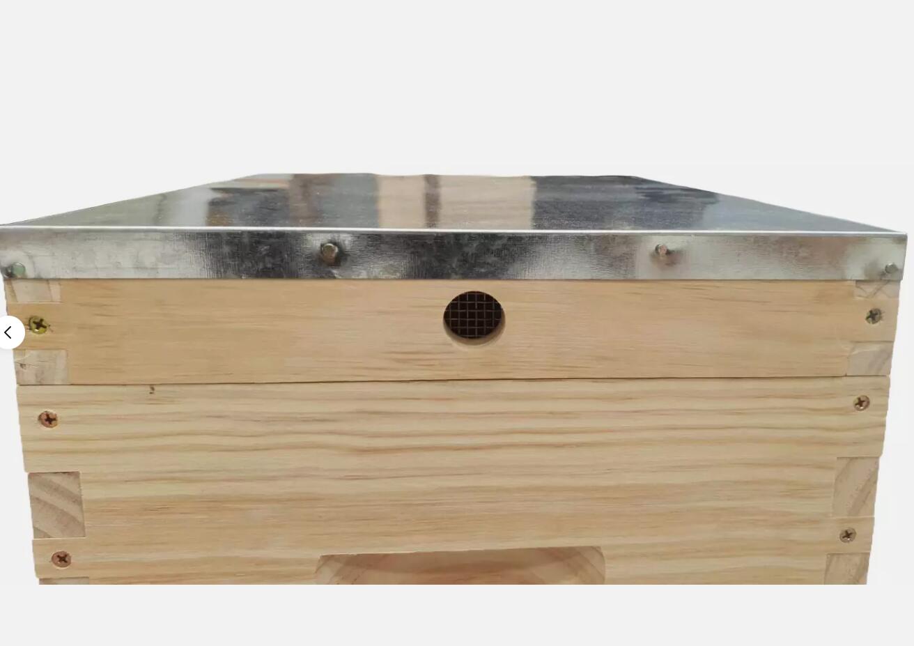 Premium 10 Frame Double Hive Kit with 20 Flat Pack Frames and Plastic Queen Excluder