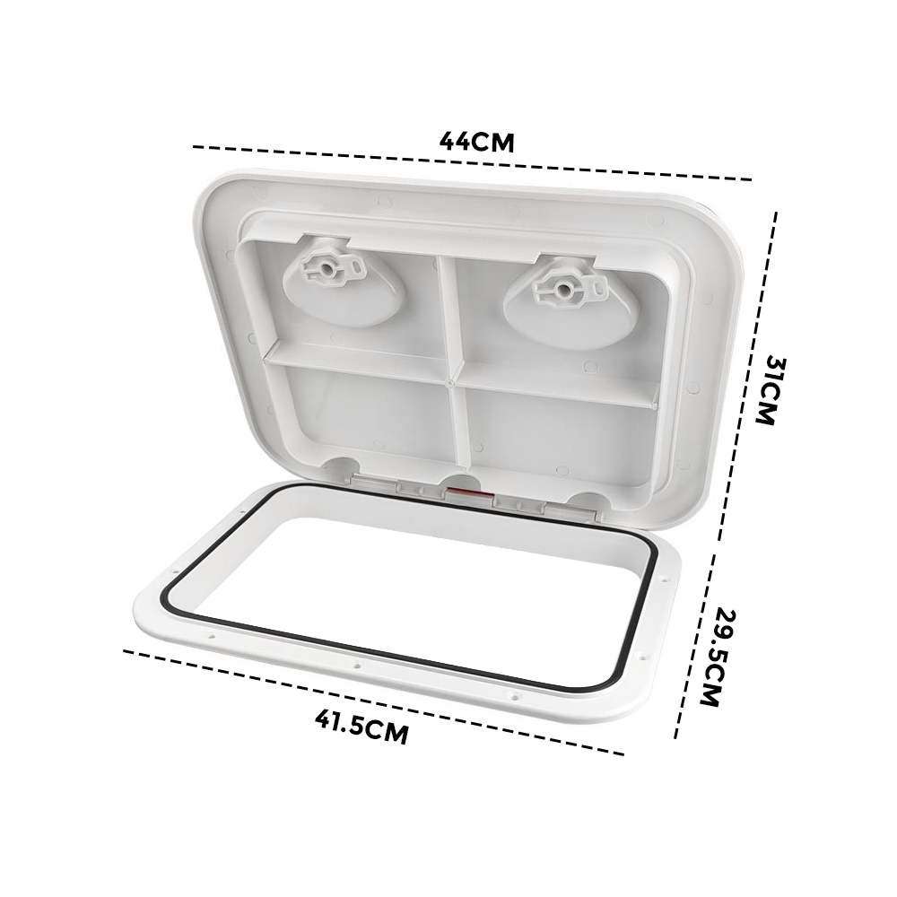 440x315mm Access Hatch Service Door Caravan Storage RV Boat