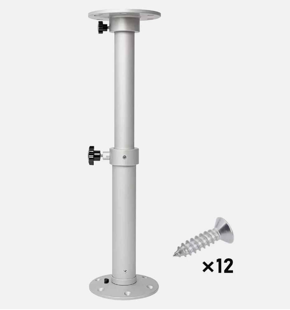 Adjustable Table Pedestal Telescopic Furniture Leg for RV Marine Boat Caravan Motorhome