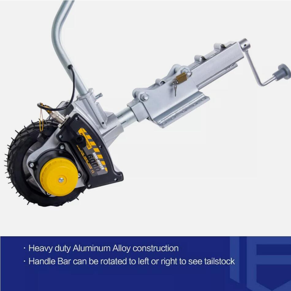 Heavy Duty 2722kg Capacity 550W Motorised Jockey Wheel Trailer Mover Caravan Boat