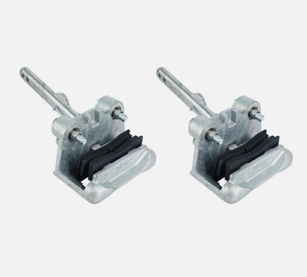 Heavy Duty 2PCS Trailer Galvanised Mechanical Disc Brake Calipers Stainless Sleeves Boat