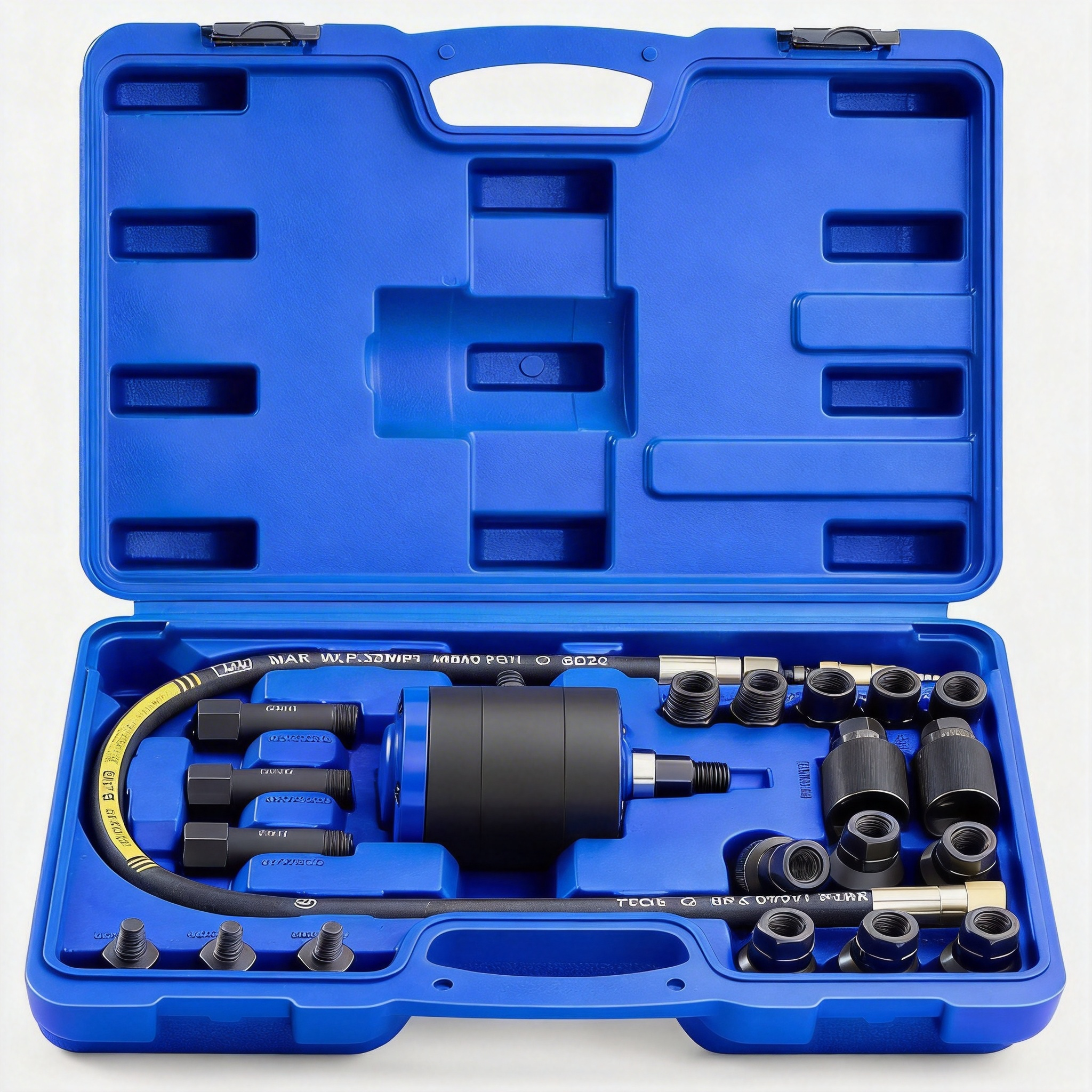 Nielsen Injector Tools 24Pcs Heavy Duty Pneumatic Injector Puller Diesel Injector Extractor T ...