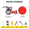 Electric Concrete Saw 355mm Cutter Wet Dry Demo Saw Masonry Saw