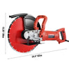 Electric Concrete Saw 355mm Cutter Wet Dry Demo Saw Masonry Saw