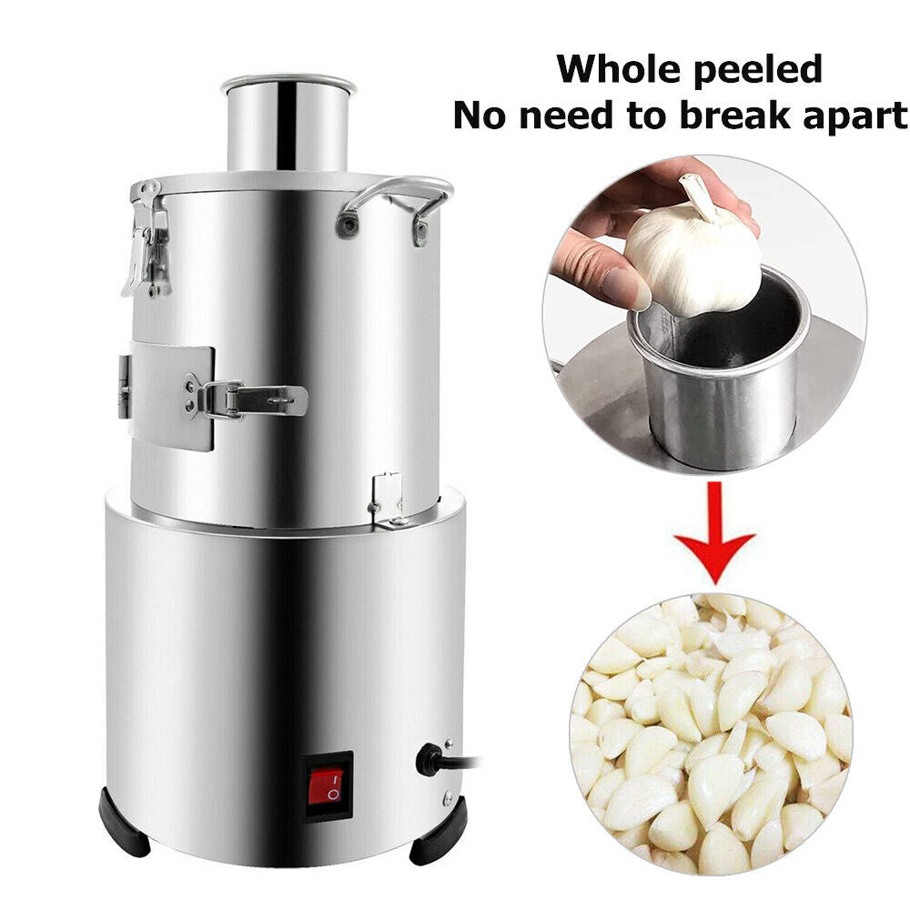 25KG/H Electric Whole Garlic Peeler Peeling Machine Garlic Peel Remover