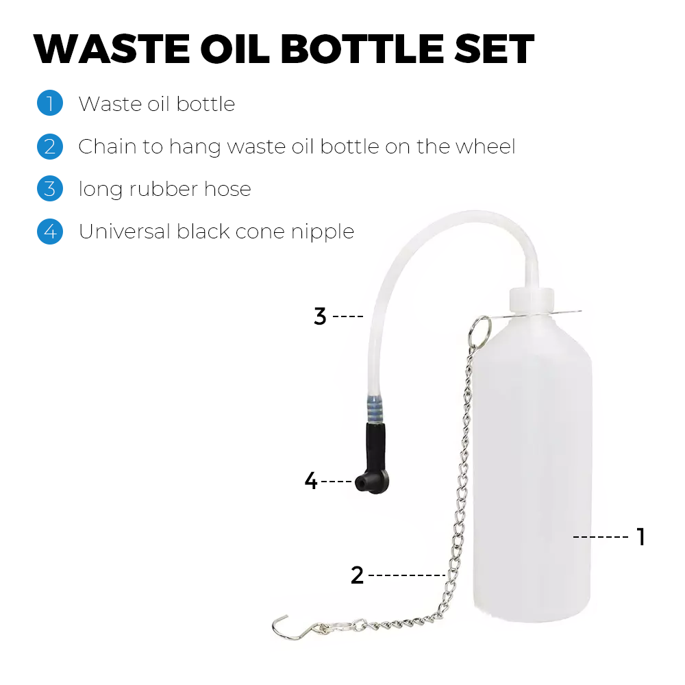 thumbnail image 2 of Langawaser Brake Bleeder Kit With 3L Pressure Pump, 1L Waste Bottle & 4 2 of 14