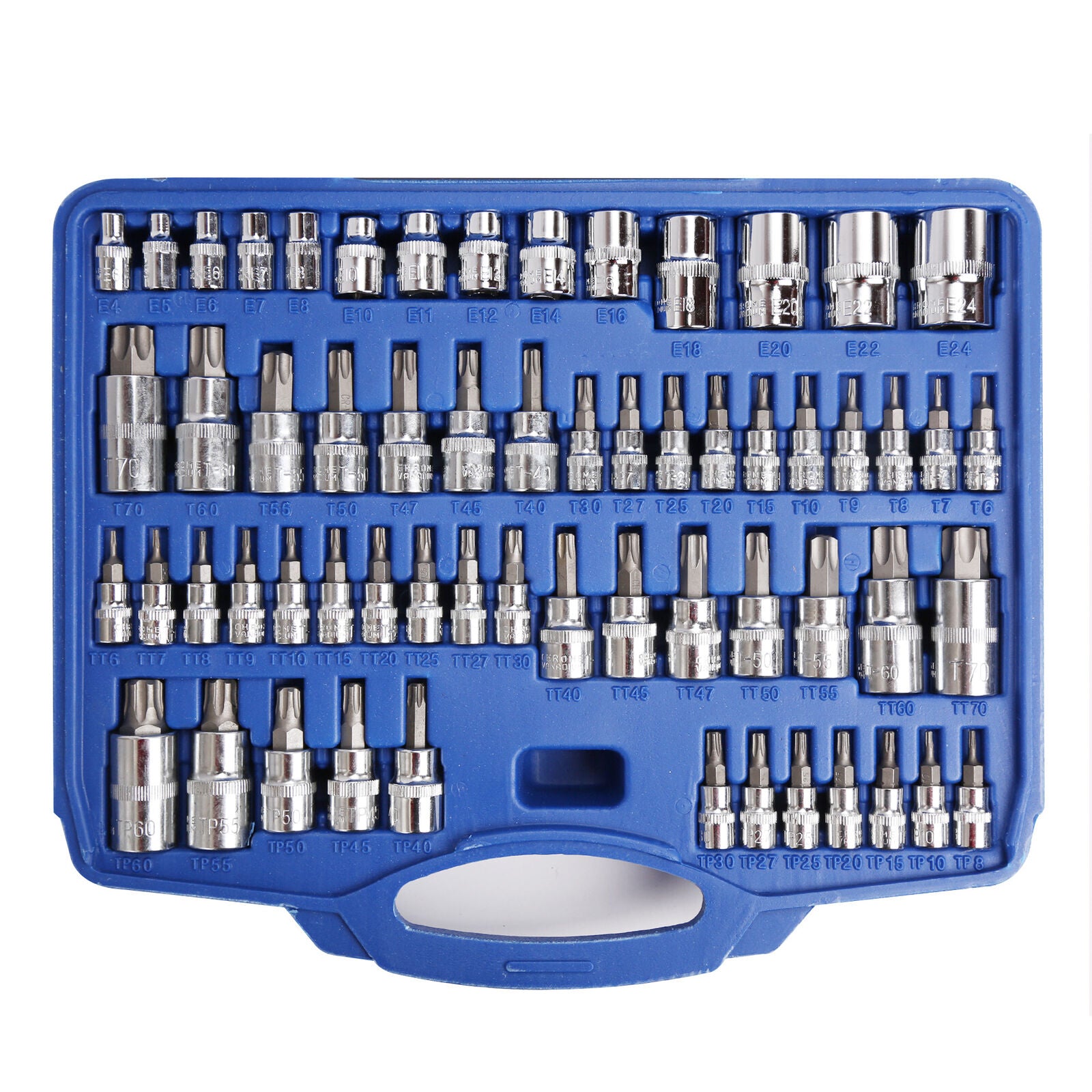 60PC Master Torx Bit Socket External Torx Tool Socket Set