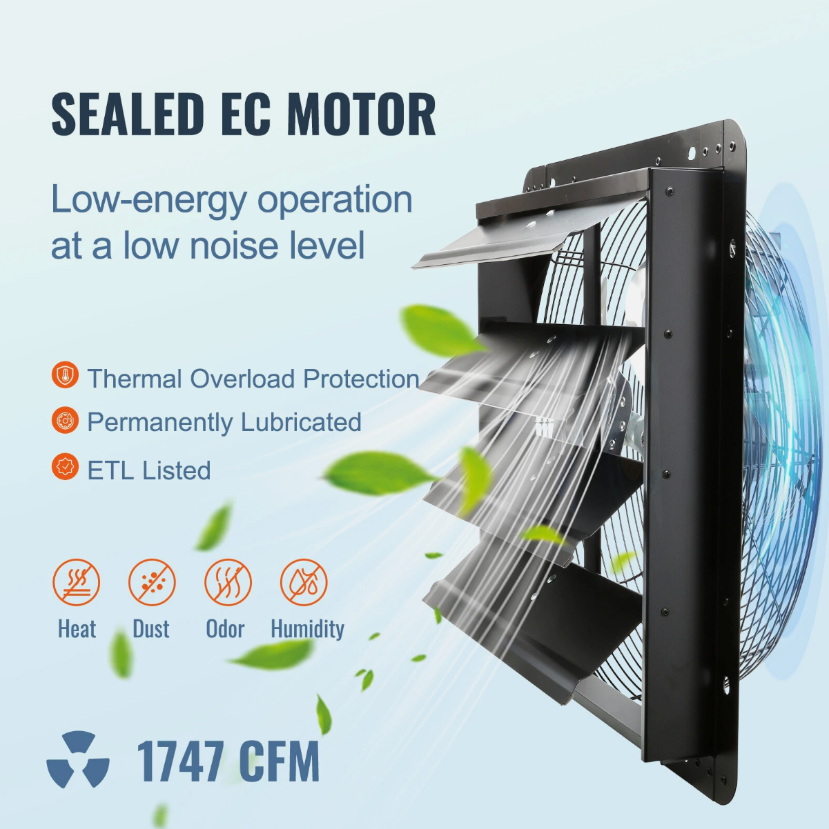 UPGRADED 406 mm Remote Control Shutter Exhaust Fan Shop Exhaust Fan Wa ...