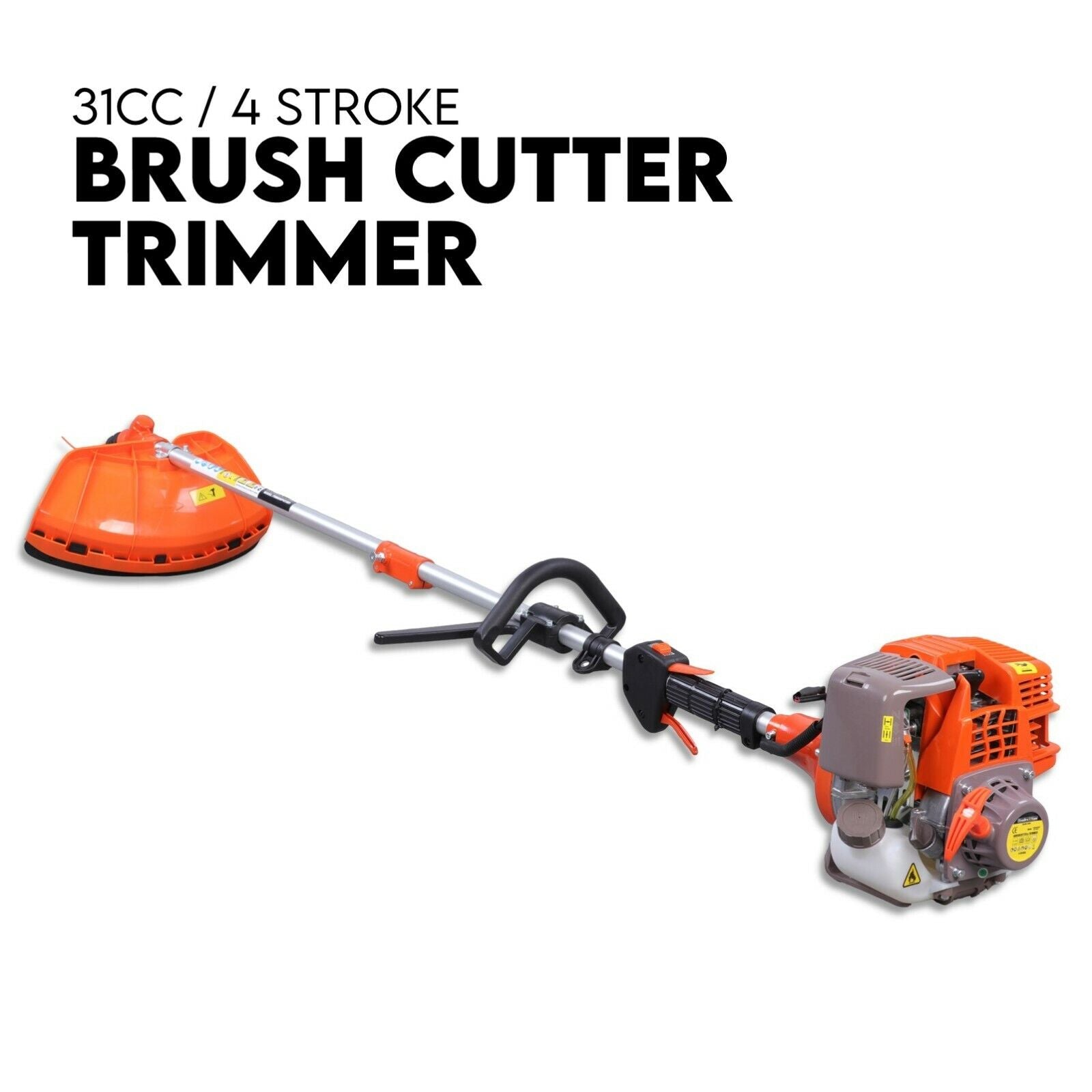 31cc Pole Brush Cutter Trimmer Line Whipper Snipper Tree Pruner