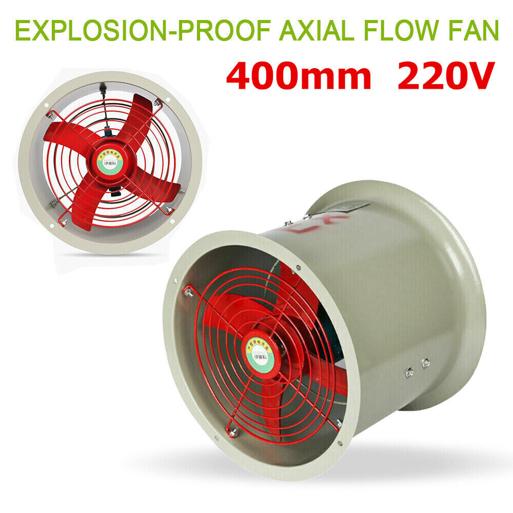 400mm 220v Factory Strong Silent Exhaust Fan Explosion-proof Axial Flow Fan