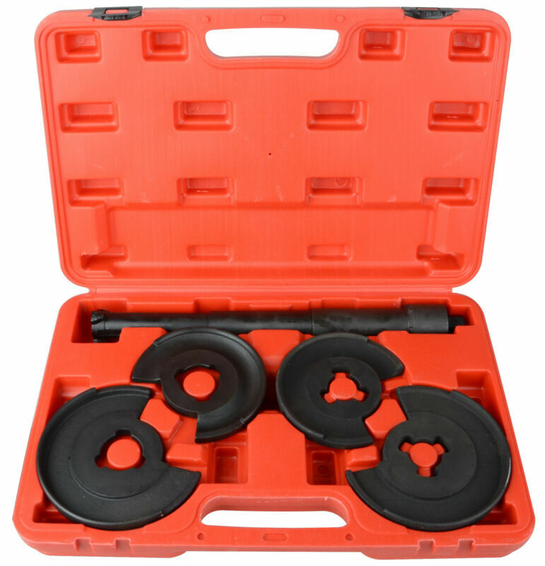 5pc Coil Spring Compressor Tool Strut Front Rear Suspension Repair Mer ...