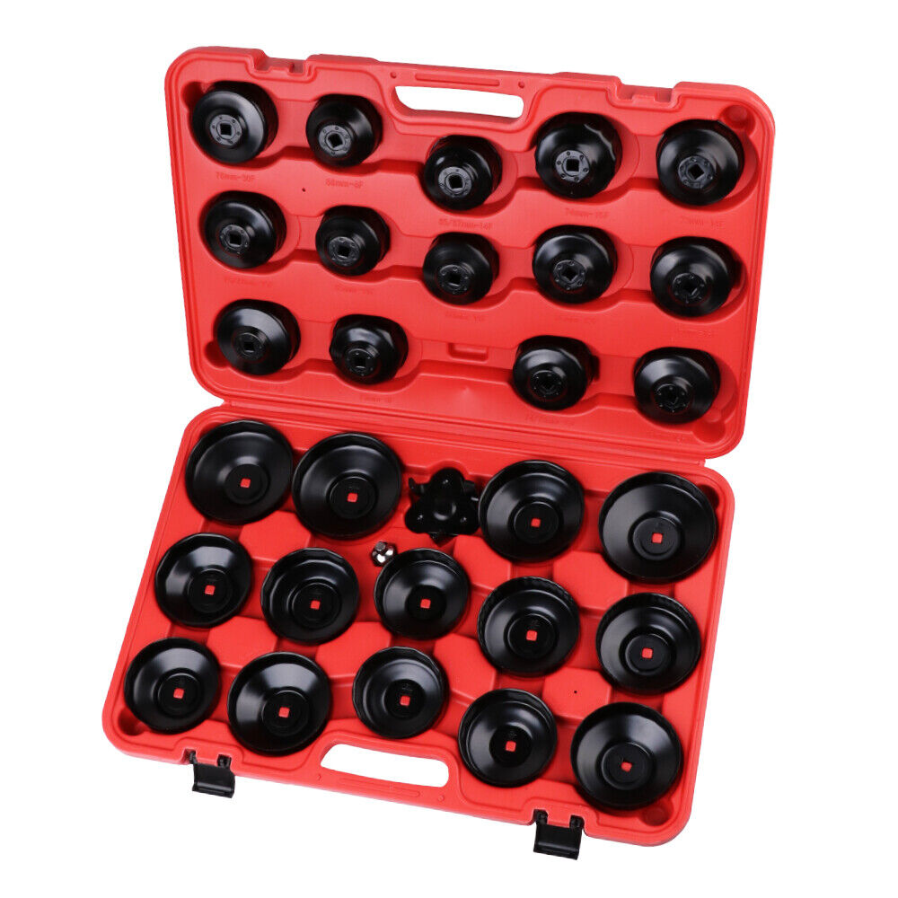 30Pcs Oil Filter Wrench Cup Set Oil Filter Socket Set