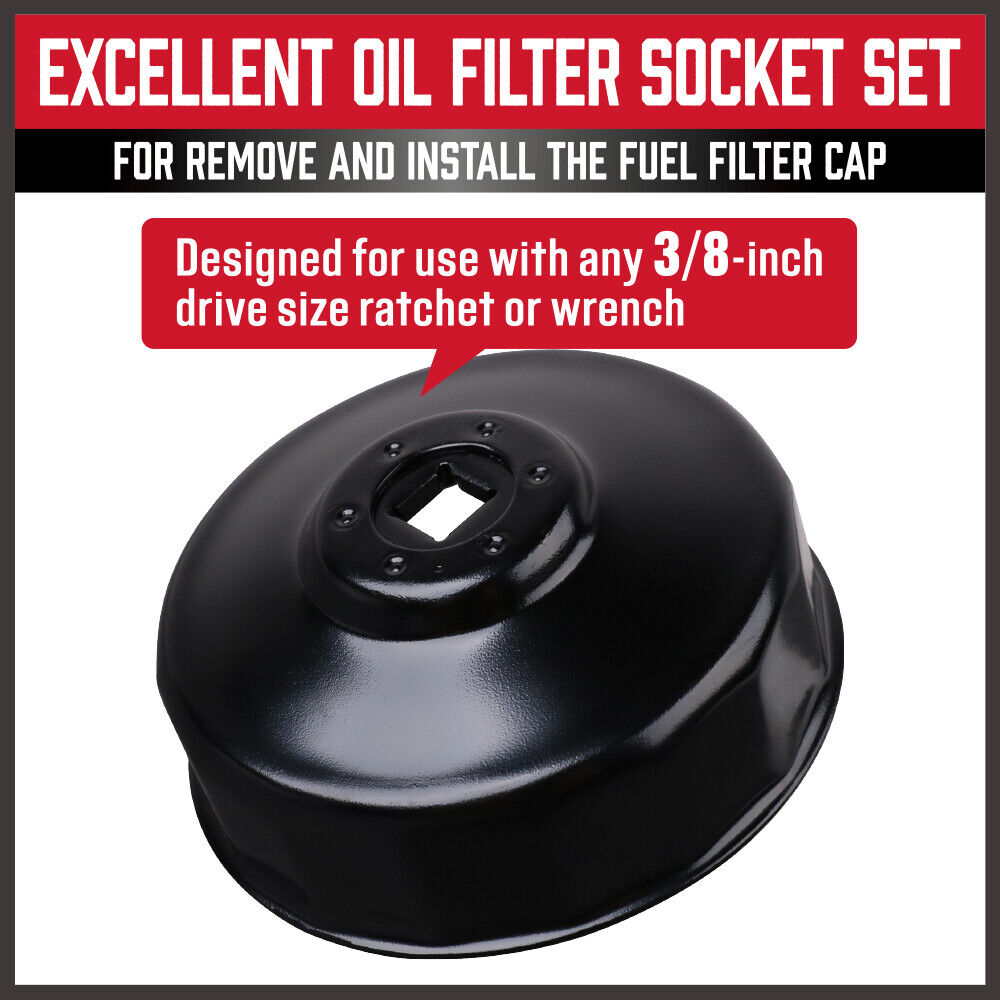 30Pcs Oil Filter Wrench Cup Set Oil Filter Socket Set – Tool Plus