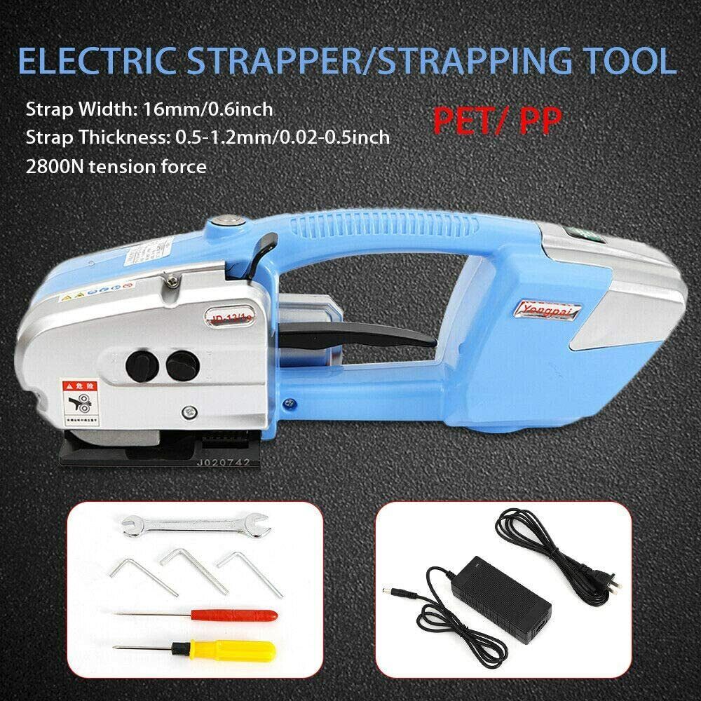 Battery Powered Electric Strapping Tool PP PET Straps Banding Machine Baler