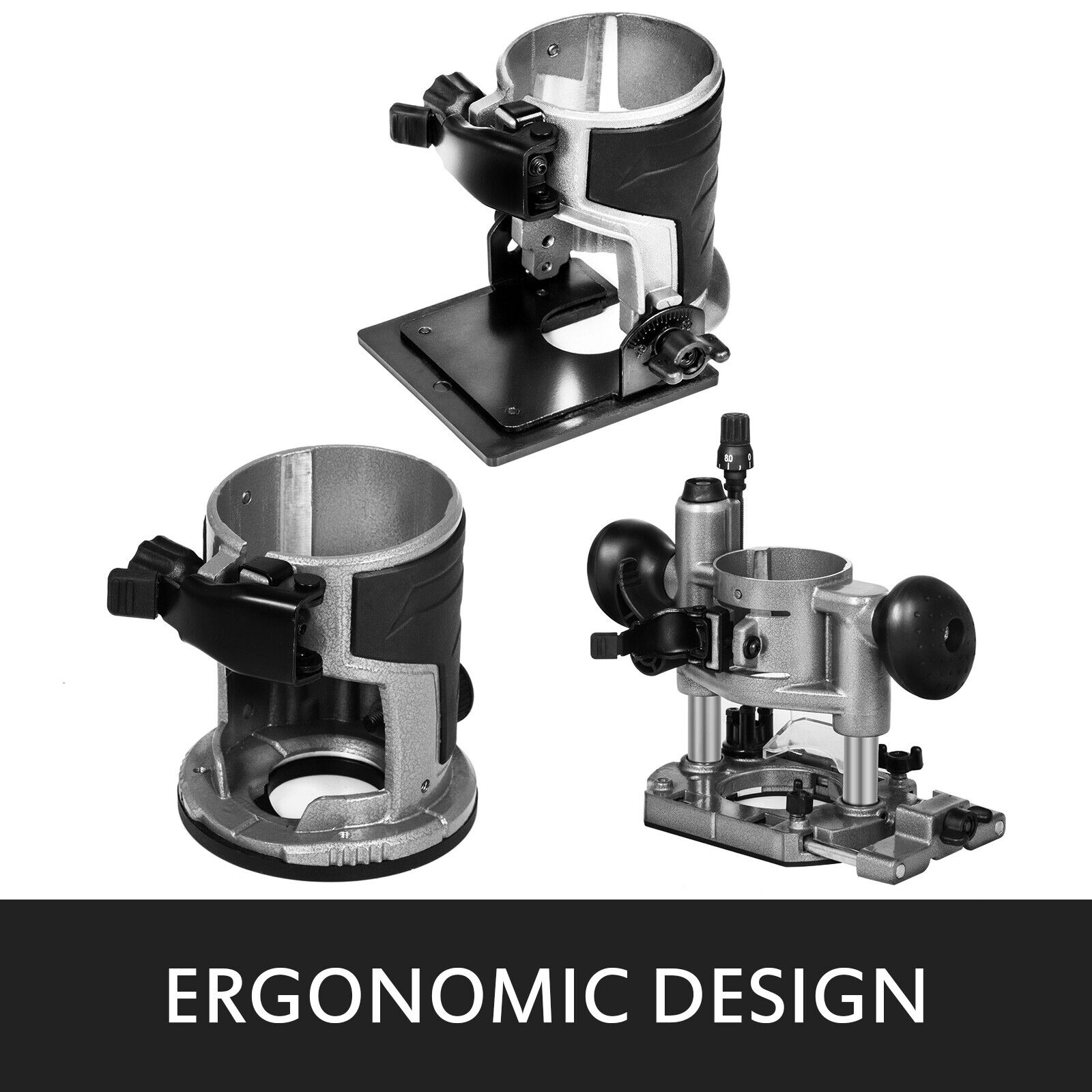 800W Hand Trimmer Router Edge Guide Palm Laminate Compact Kit – Tool Plus