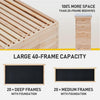 40 Frames Wooden Bee Hive Beekeeping Beehive House Honey Comb Frame Kit Garden AU