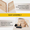 40 Frames Wooden Bee Hive Beekeeping Beehive House Honey Comb Frame Kit Garden AU