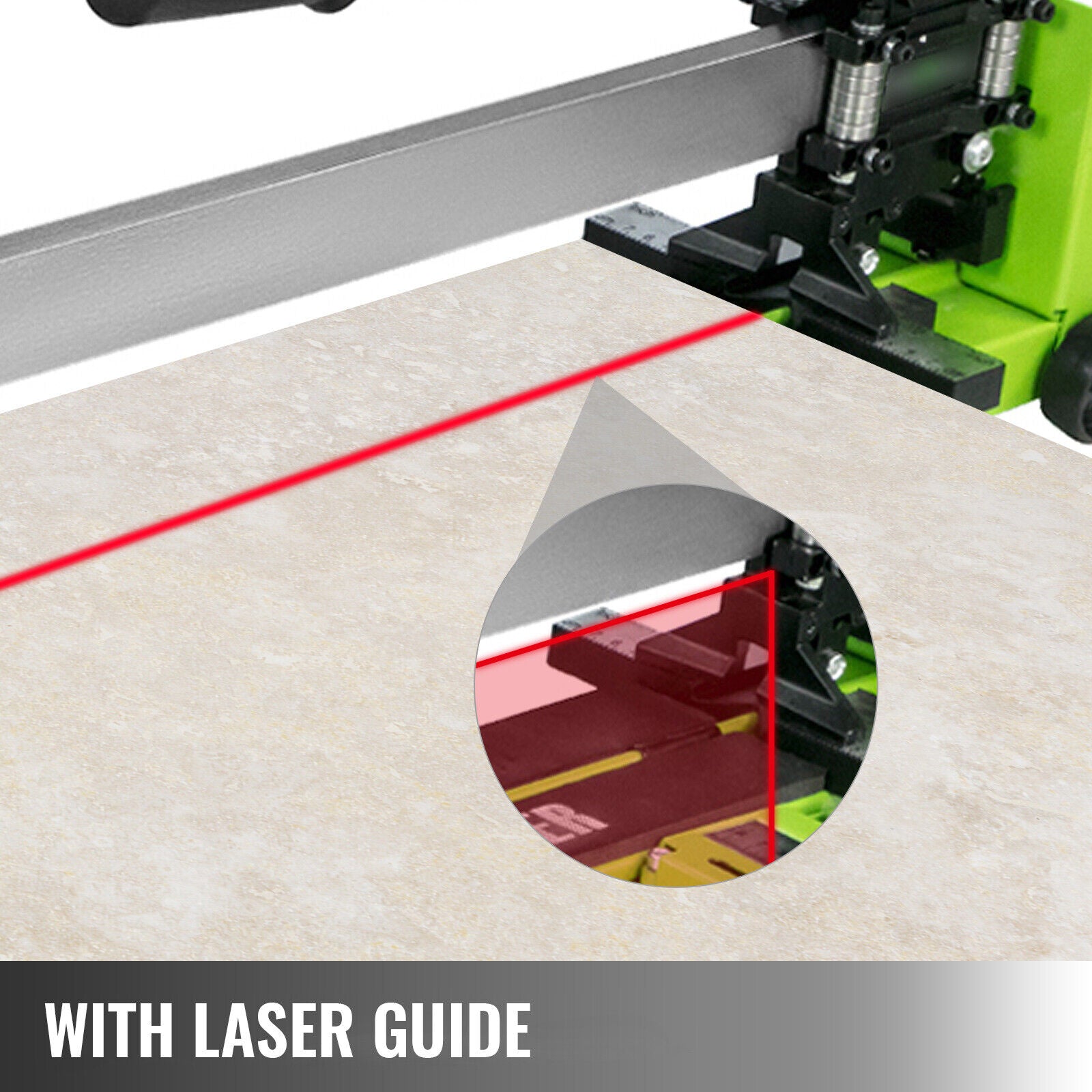 800mm Laser Guide Ceramic Tile Cutter Porcelain Cutting Machine