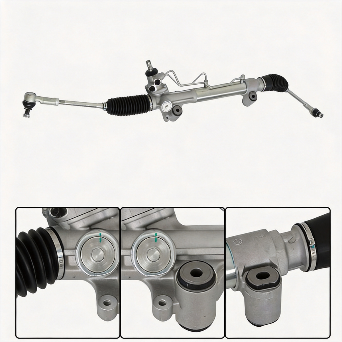 UPGRADED Power Steering Rack With Tie Rod Ends for Toyota Hilux KUN25 ...