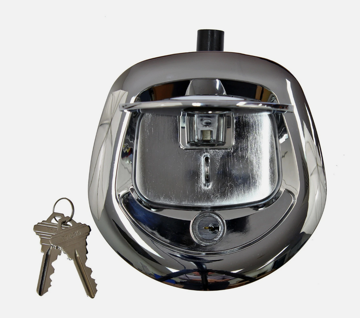 Heavy Duty Whaletail Chrome Euro Key Handle With Key Barrel AU – Tool Plus