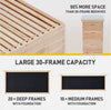 30 Frames Full Set Beehive Flat Pack Wooden Beekeeping Honey Bee hive House Box AU