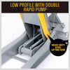 3-Ton Hydraulic Trolley Quick Lift Dual Pump Super Low Profile Floor Jack