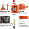 HEAVY DUTY 1500W 500KG Portable Electric Hoist Winch Remote Control