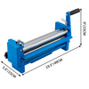 320mm Manual Slip Roll Rolling Machine Solid Metal Sheet Roller Bender