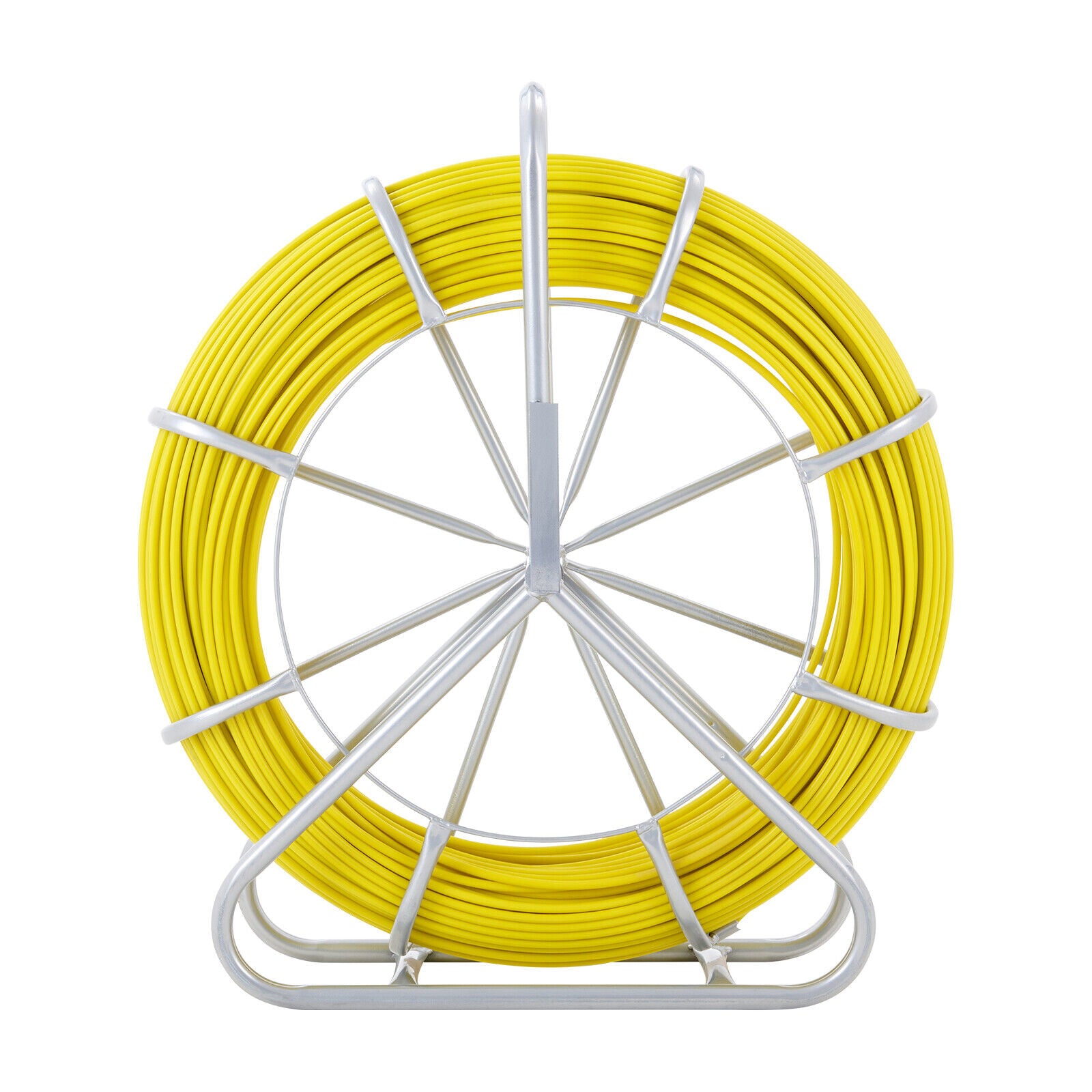 7.9MM x 150M Fish Tape Puller Fiberglass Wire Cable Running Rodder