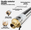 Premium Stainless Steel 1500W 2HP Submersible Bore Pump 240V Deep Well Water Pump