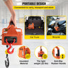 500KG Remote Control Portable Tracking Block Electric Winch Hoist