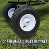 Premium 80LB Tow Behind Spreader 36KG 29L Broadcast Seed Fertiliser Salt Towable Sand